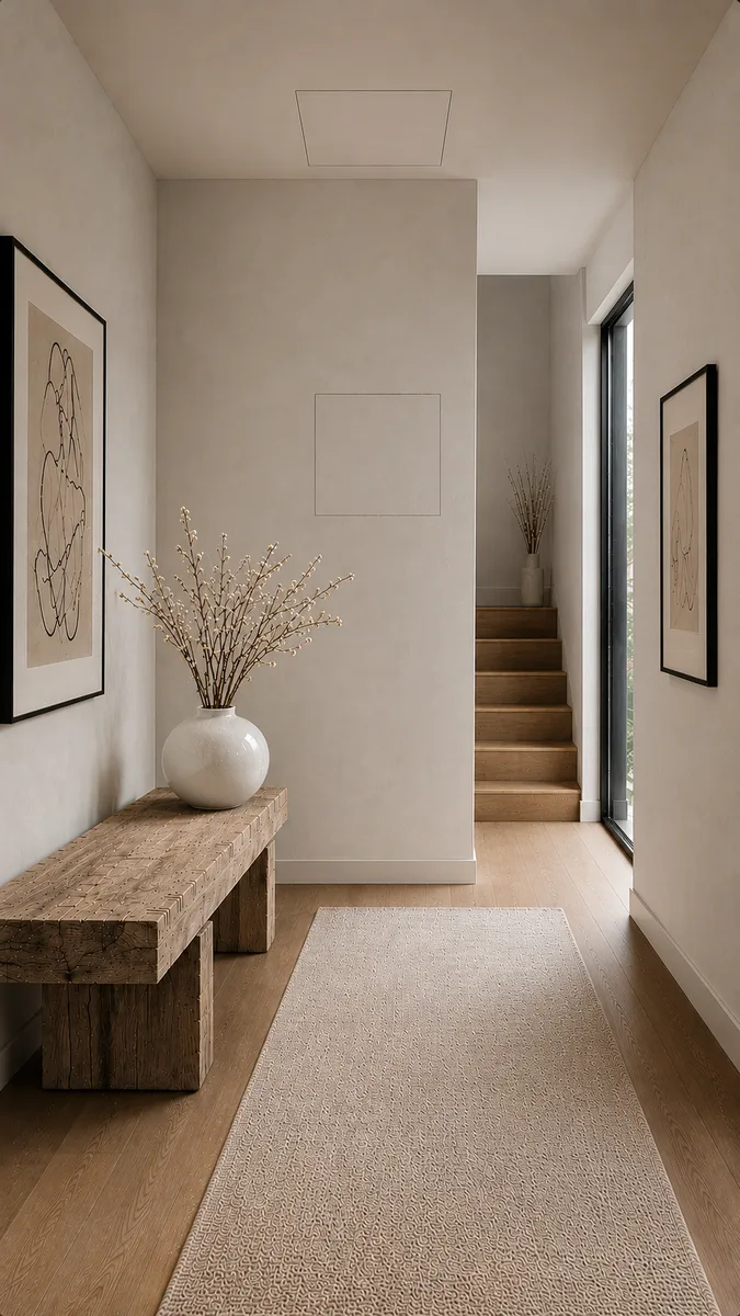PERMALINE installata in atrio scala, su parete e soffitto